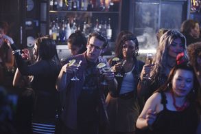 Shailene Garnett and Alberto Rosende in Shadowhunters (2016)