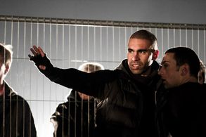 With fight choreographer and actor Joey Ansah on Green Street 3.