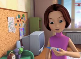 Larisa Brokhman at an event for The Fixies (2010)