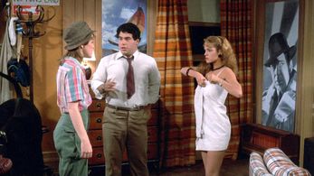 Kathleen Wilhoite, Betsy Russell, and Michael Zorek in Private School (1983)