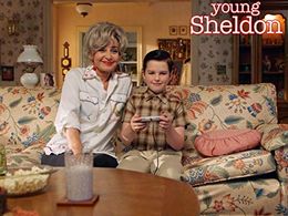 Annie Potts and Iain Armitage in Young Sheldon (2017)