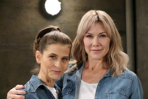 Megan & Kristen DiMera - in prison - briefly