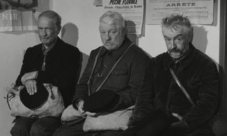 Pierre Fresnay, Jean Gabin, and Noël-Noël in The Old Guard (1960)
