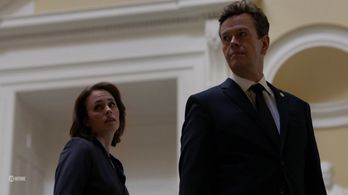 Ellen Adair, Dylan Baker in 