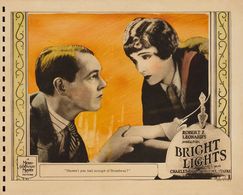 Charles Ray and Pauline Starke in Bright Lights (1925)
