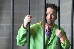 Behind the scenes on the DVD series Faith Case 2: Fruit of the Spirit. Nathan as Inspector Adam Apple has been wrongfull