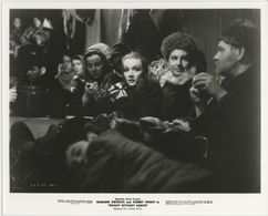 Marlene Dietrich and Robert Donat in Knight Without Armor (1937)