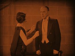 Lilian Braithwaite and Norman McKinnel in When Boys Leave Home (1927)
