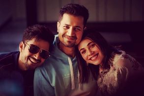 Maanvi Gagroo, Amol Parashar, and Sumeet Vyas at an event for TVF Tripling (2016)