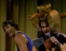 Brian Frishman and Tom Nolan in School Spirit (1985)