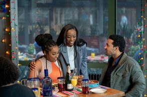 Still of Aida Osman, Ashlei Sharpe Chestnut , and Devon Terrell in Rap Sh!t (2022)