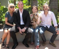 Cast and crew of HSUS PSA on spay/neuter.