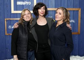 Christine O'Malley, Caitrin Rogers, and Lana Wilson at an event for The IMDb Studio at Sundance: The IMDb Studio at Acur