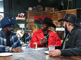 Lil Nas X, The Kid Mero, and Desus Nice in Desus & Mero: On Deckington (2019)