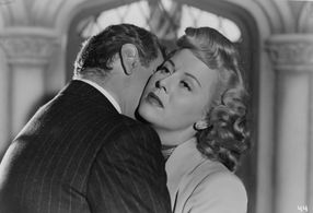 Guillermo Battaglia and Aída Luz in Los verdes paraísos (1947)