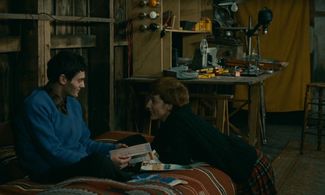 Jean-Baptiste Thiérrée and Martine Vatel in Muriel (1963)