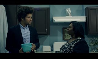 Brandon Moten and Jennifer Conrad in Cheetah In August.