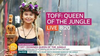 Georgia Toffolo in Good Morning Britain (2014)