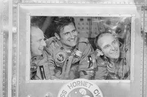 Alan Bean, Charles Conrad, and Richard Gordon