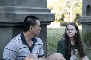 Harry Tseng and Jessica Faulkner in Glitch (2015)