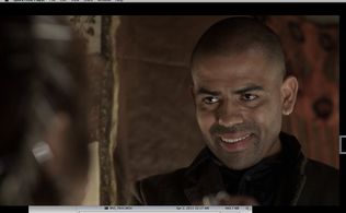Eliezer Ortiz as Ozcar in the film The Wizard of Ozcar.