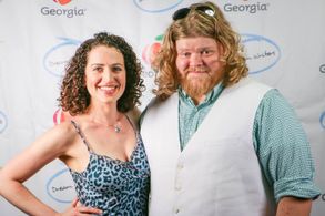 Tenaya Cleveland and Ron Ogden at event of Dream Writers.