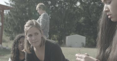 Still of Alexis Trice, Lelia Symington, and Tatsumi Romano in Almost Midnight (2015)