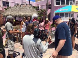 BTS of Dunkin Donuts Shark Week Commercial