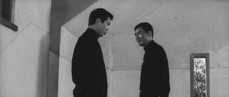 Akio Hasegawa and Raizô Ichikawa in Ken (1964)