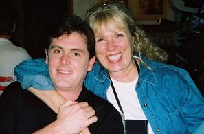 With Chris Elgeman on the set of IT'S LIKE YOU KNOW...