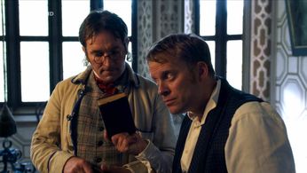 Jakub Prachar and Ondrej Sokol in Krakonosovo tajemství (2022)