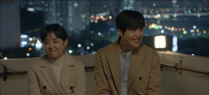 Moon Geun-young and Kim Seon-Ho in Catch the Ghost (2019)