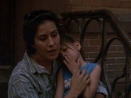 Michelle Trachtenberg and Socorro Santiago in Law & Order (1990)