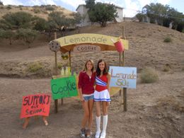 Danielle and Lia Johnson filming Maylene and the Sons of Disaster