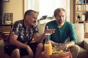 Miroslav Krobot and Lukás Melník in The Quartette (2017)