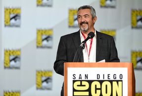 Jon Cassar at an event for 24: Live Another Day (2014)