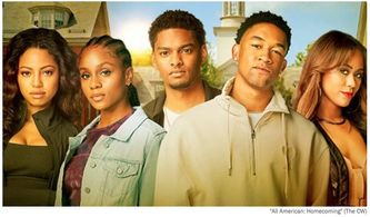 Sylvester Powell Center with Cast All American Homecoming ..All rights reserved CW