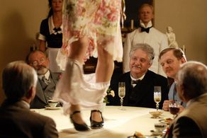 Petr Ctvrtnícek, Rudolf Hrusínský, Marián Labuda, and Ivan Barnev in I Served the King of England (2006)