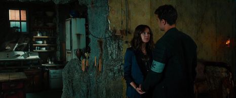 Naomi Watts and Theo James in Allegiant (2016)