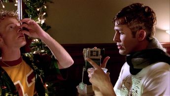 My old friend Eric Szmanda (CSI) filming me pull a 6 inch nail out my head in Roger Avary's 