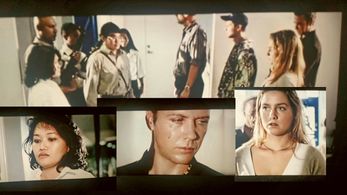 Scene at Bangkok Airport from the Swedish Movie 