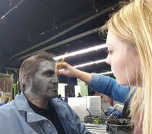 Stuntman Shawn Balentine in Miss 2059