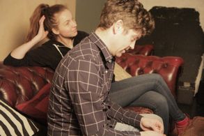 Evelin Dobos and Tom Sawyer in Once a Good Man (2018)