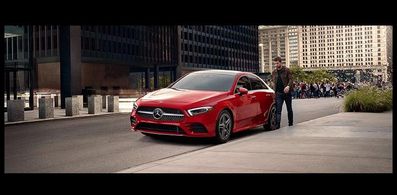 Chris Conroy in Mercedes Benz 