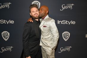 Karamo Brown and Bobby Berk at an event for 2020 Golden Globe Awards (2020)