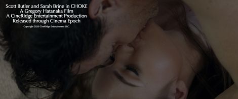 Sarah Brine and Scott Butler in Choke (2020)