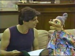 John Del Regno and Wayland Flowers in Madame's Place (1982)