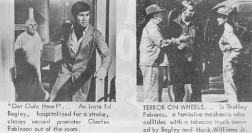 Shelley Fabares, Ed Begley, Charles Robinson, and Hank Williams Jr. in A Time to Sing (1968)