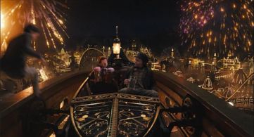 Lewin Lloyd and Benjamin Evan Ainsworth in Pinocchio (2022)