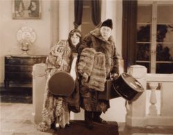 Emily Fitzroy and Mack Swain in Mockery (1927)